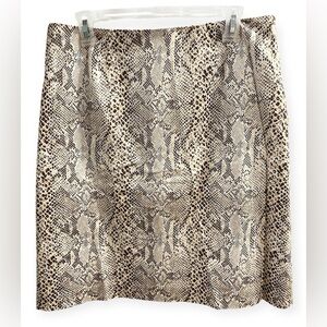 Doncaster Pencil Skirt in Python Design, Lined, Size 10, Never worn